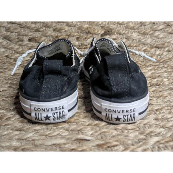 Womens 6.5 Converse All Star Chuck Taylor Shoreline Sneaker 537081F Black - Picture 8 of 10